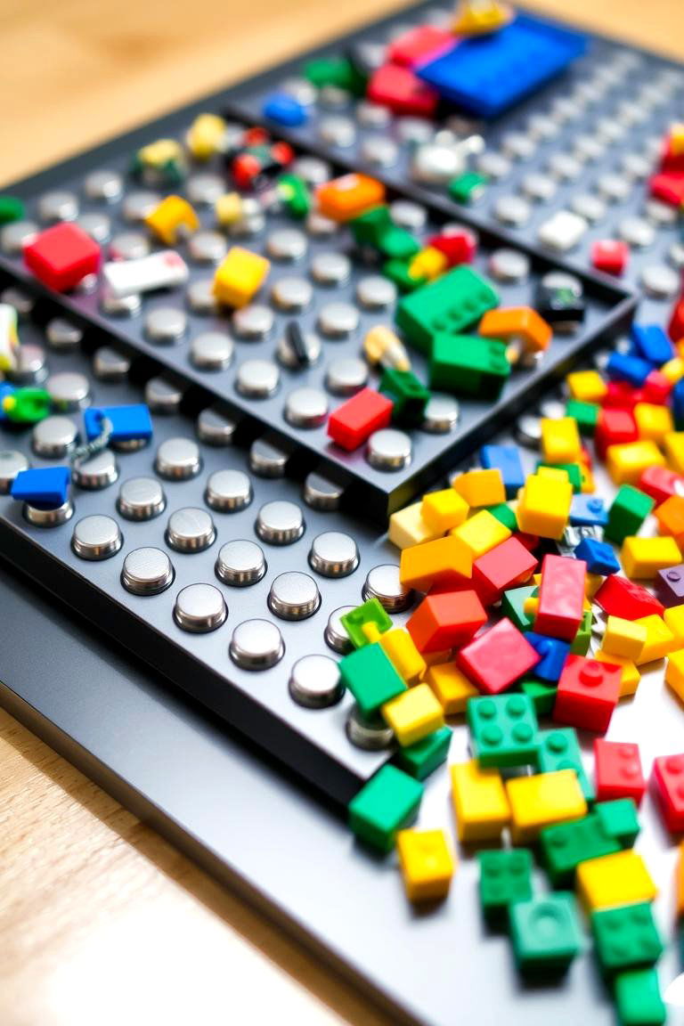 Magnetic Storage Solutions - 24 Lego Storage Ideas