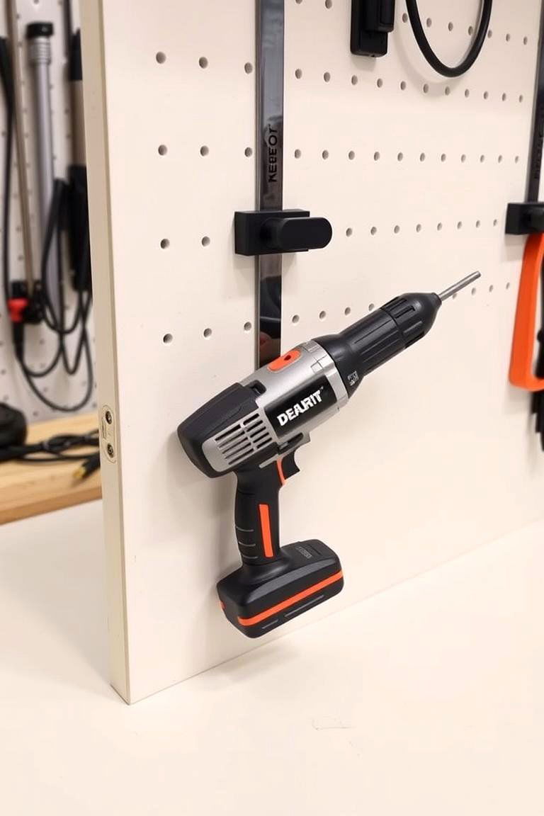 Magnetic Strips for Tools - 24 Power Tool Storage Ideas