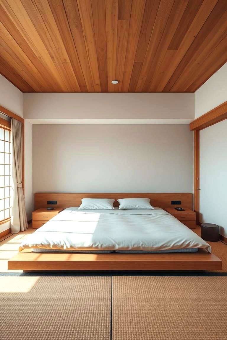 Maintain Harmony with Clean Lines and Shapes - 24 Japanese Bedroom Design Ideas