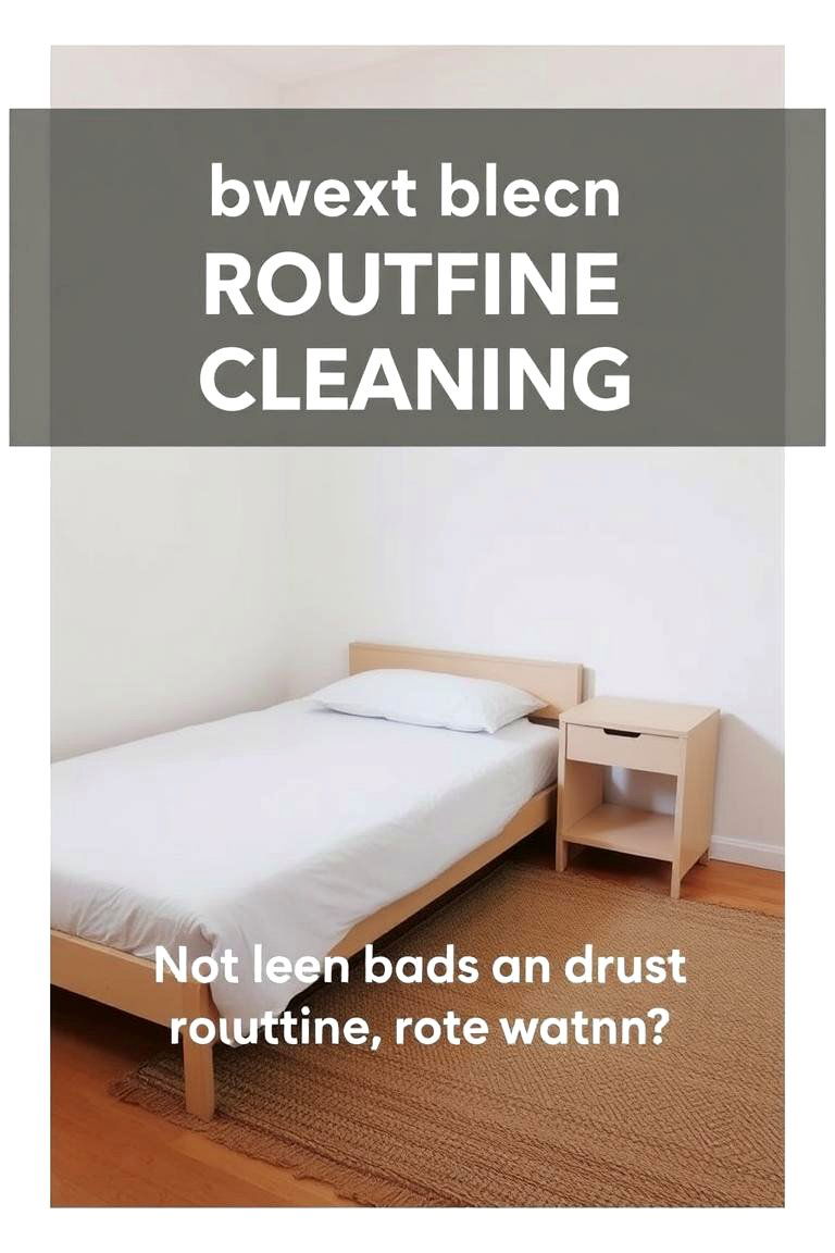 Maintain a Consistent Cleaning Routine - 24 Minimalist Bedroom Ideas