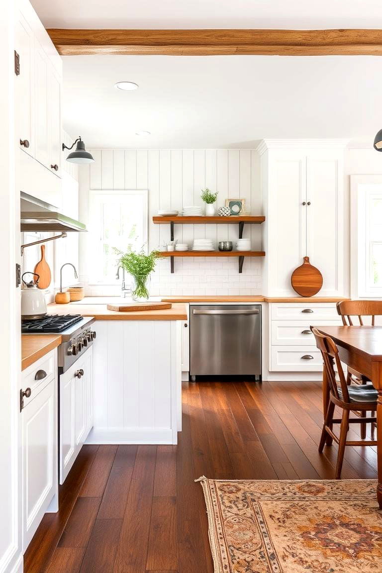 Maintaining the Dark Wood Luster - 24 Kitchen With Dark Wood Floors