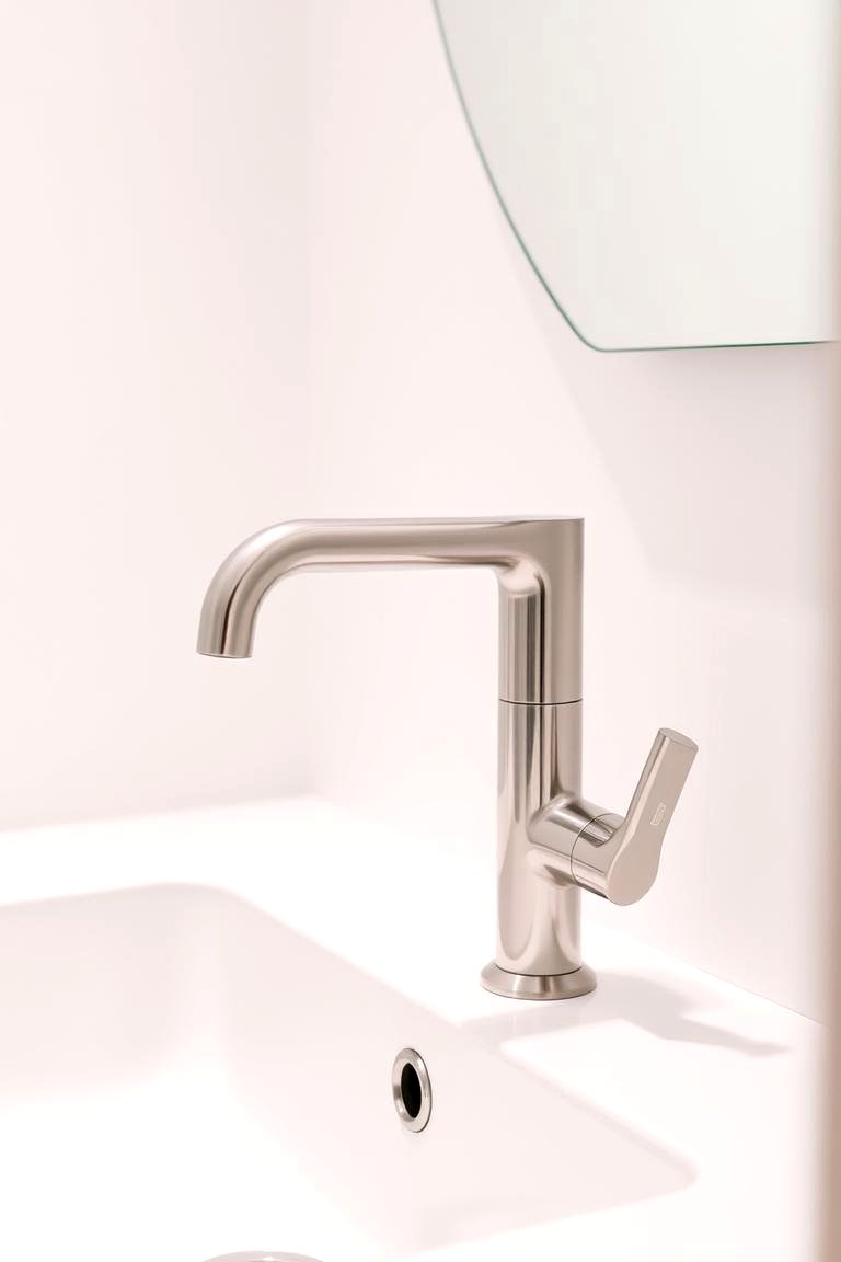 Make A Statement with a Unique Faucet Design - 24 Half Bathroom Ideas