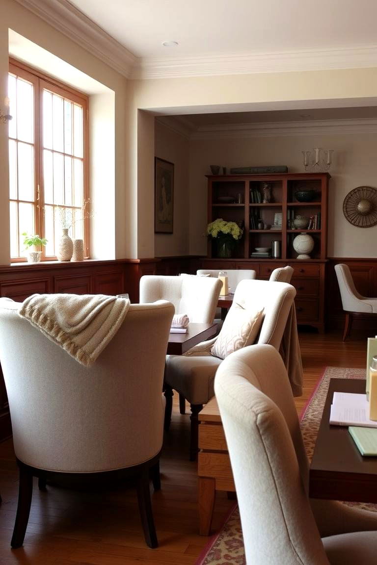 Make It Cozy with Soft Furnishings - 24 Dining Room Design Ideas