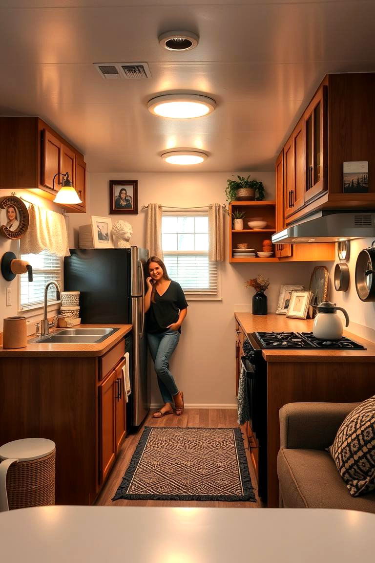 Make it Your Own - 24 Mobile Home Kitchen Ideas