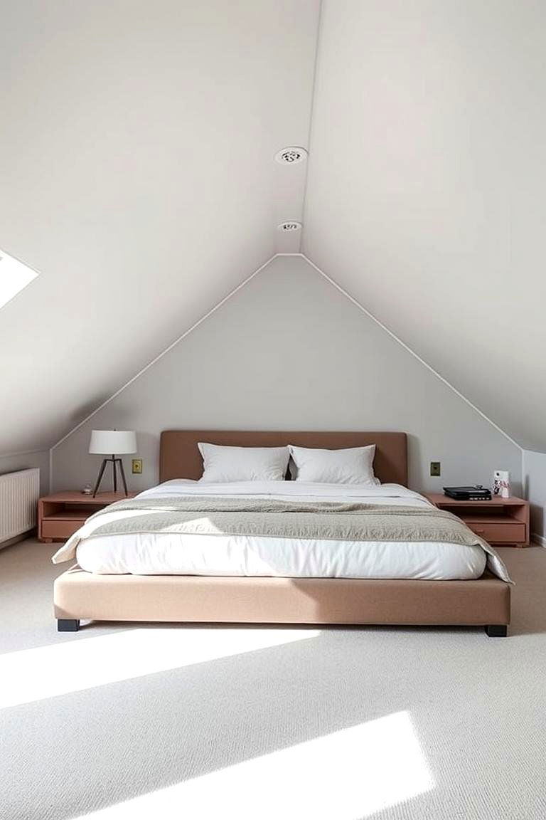 Make the Bed the Focal Point - 24 Attic Bedroom Ideas