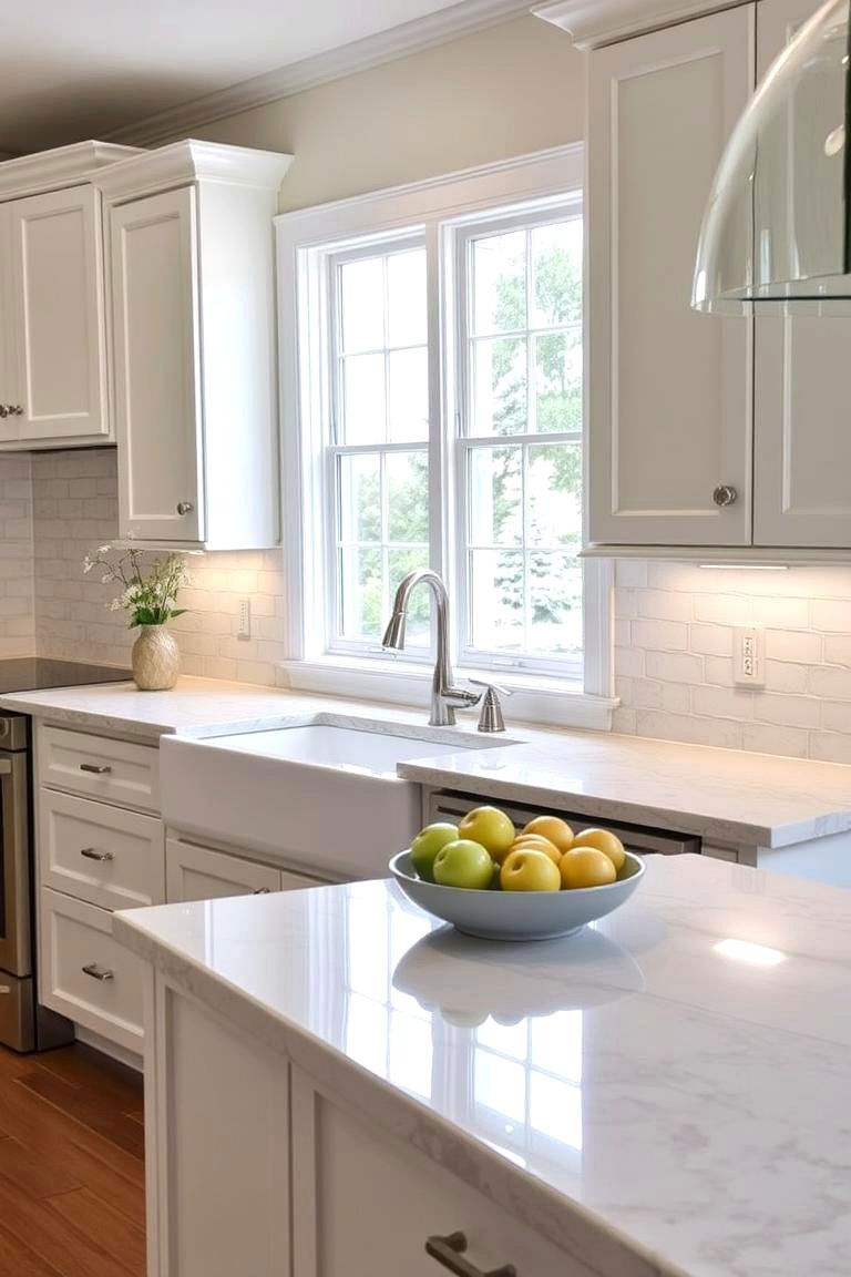 Making the Right Choice for Your Kitchen with Quartz - 24 Quartz Kitchen Countertops