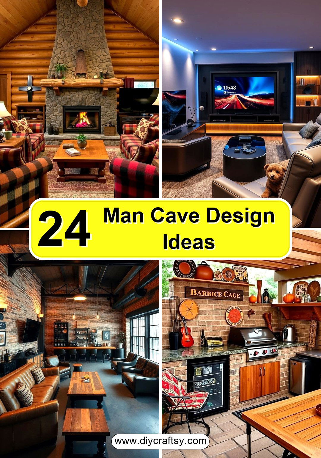 Man Cave Design Ideas