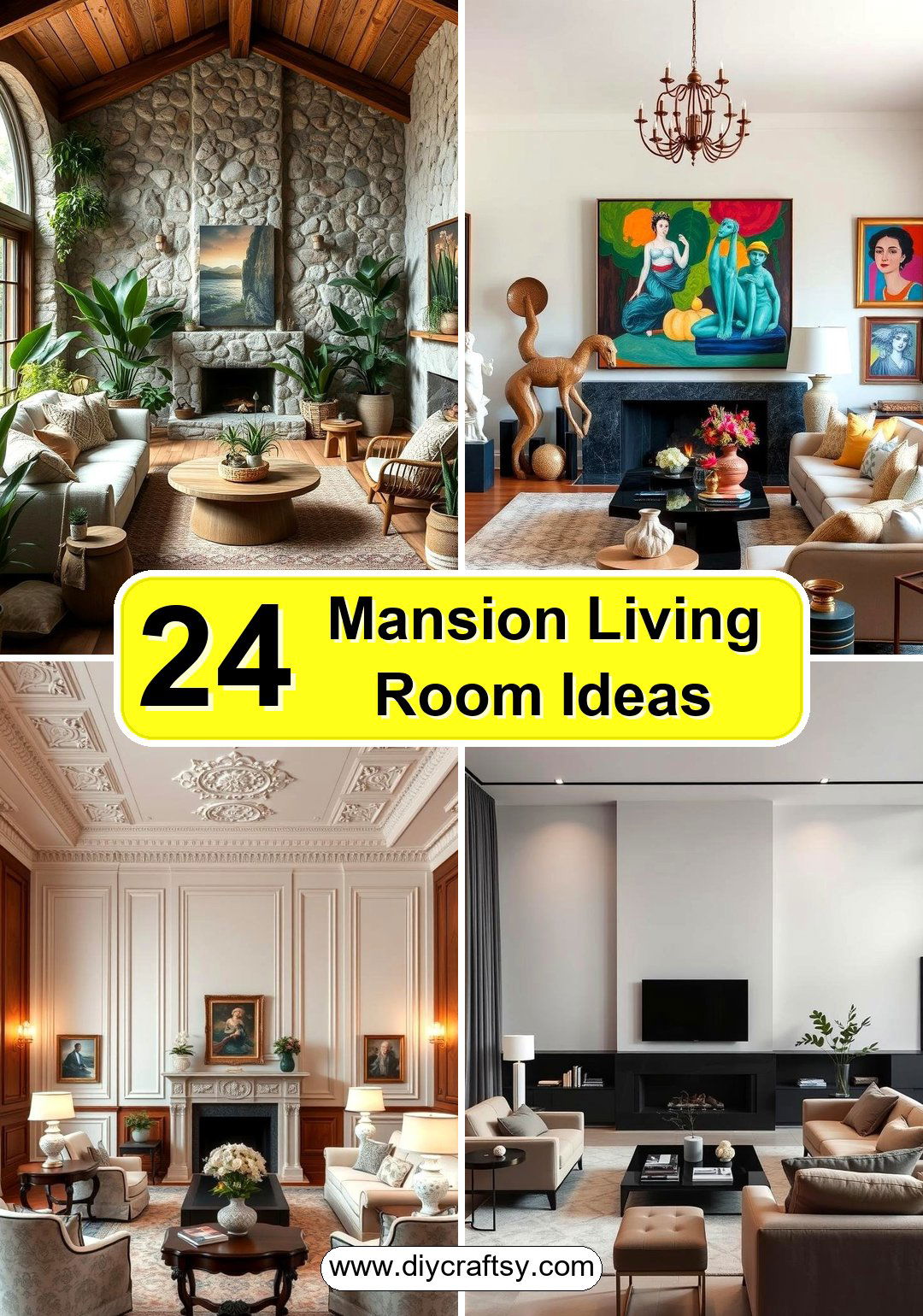 Mansion Living Room Ideas