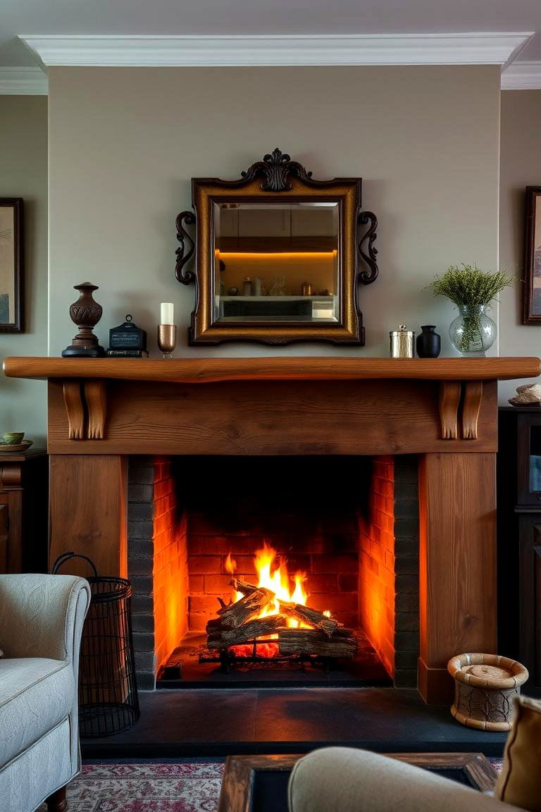 Mantel Mirror Magic - 24 Living Room Mirror Ideas