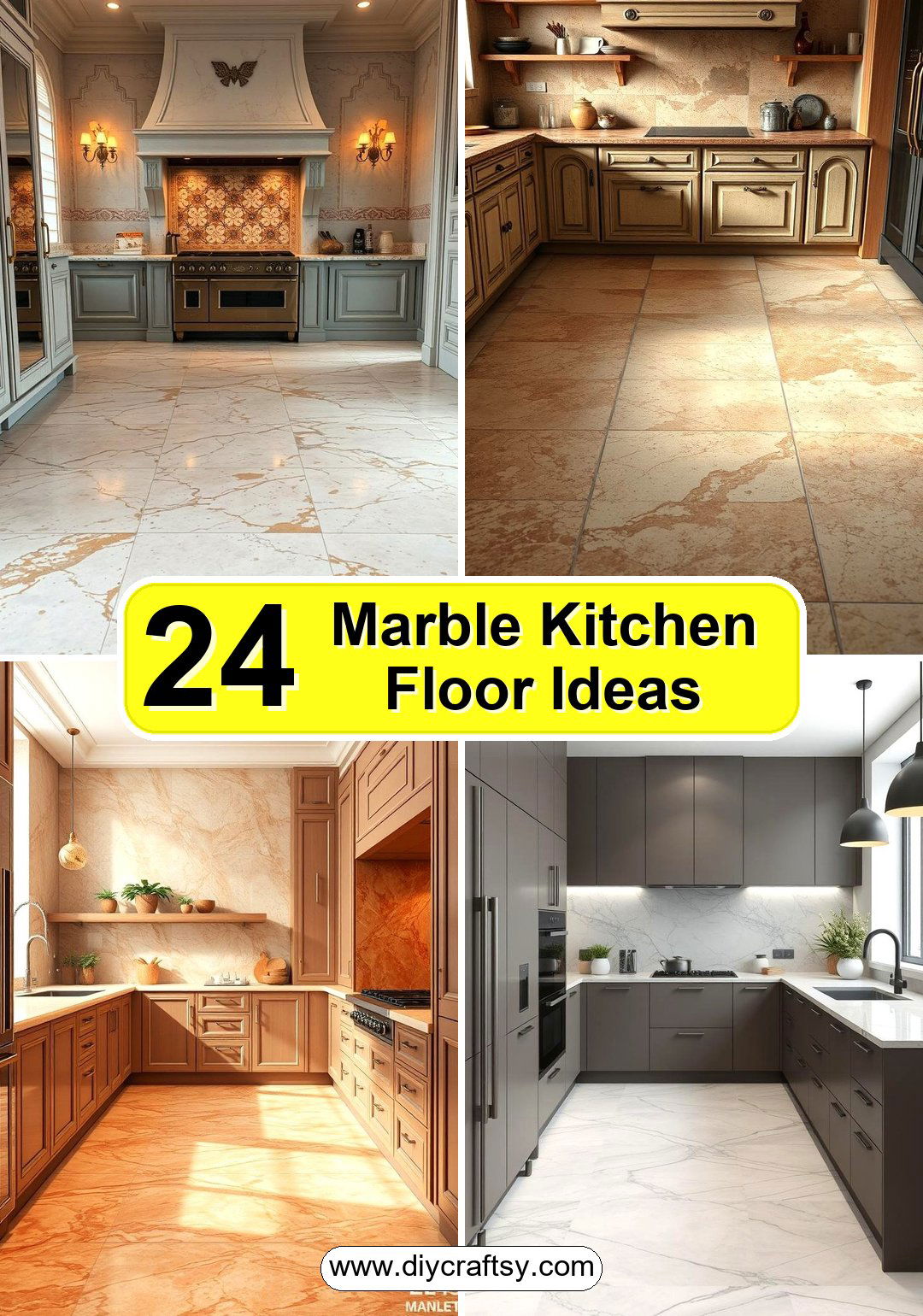Marble Kitchen Floor Ideas
