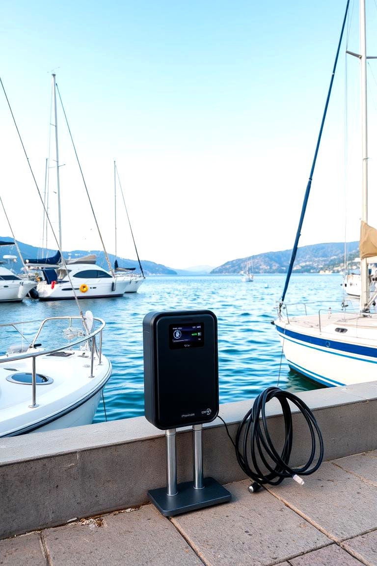 Marina and Waterfront Charging Spot - 24 charging station ideas