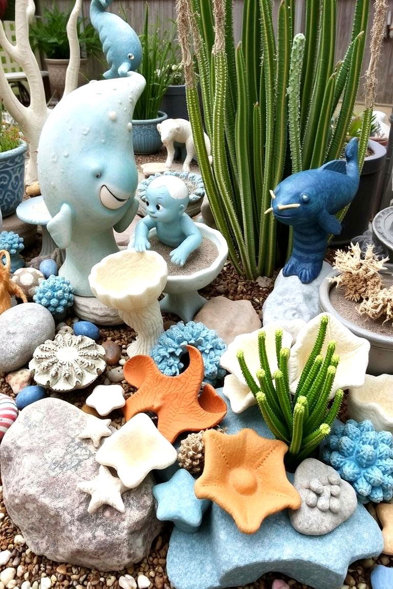 Marine Life Motifs - 24 Coastal Garden Ideas