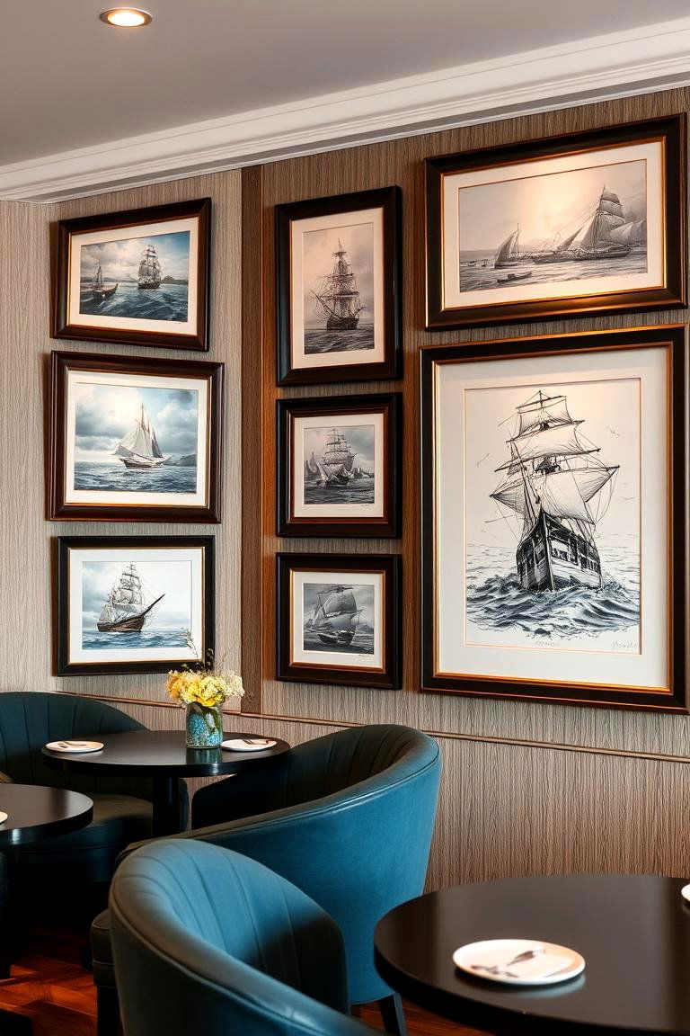 Maritime Artwork - 24 Pirate-themed Bedroom Ideas