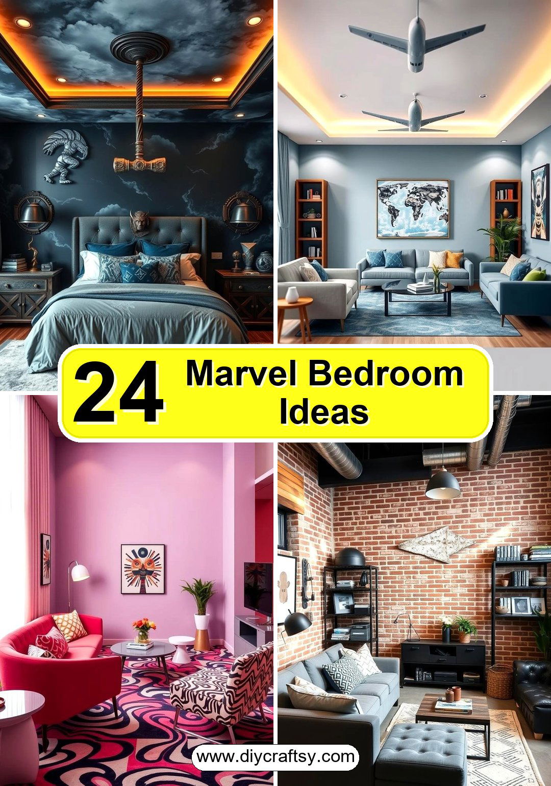Marvel Bedroom Ideas