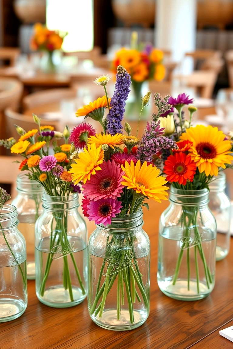 Mason Jar Magic - 24 Western Wedding Ideas