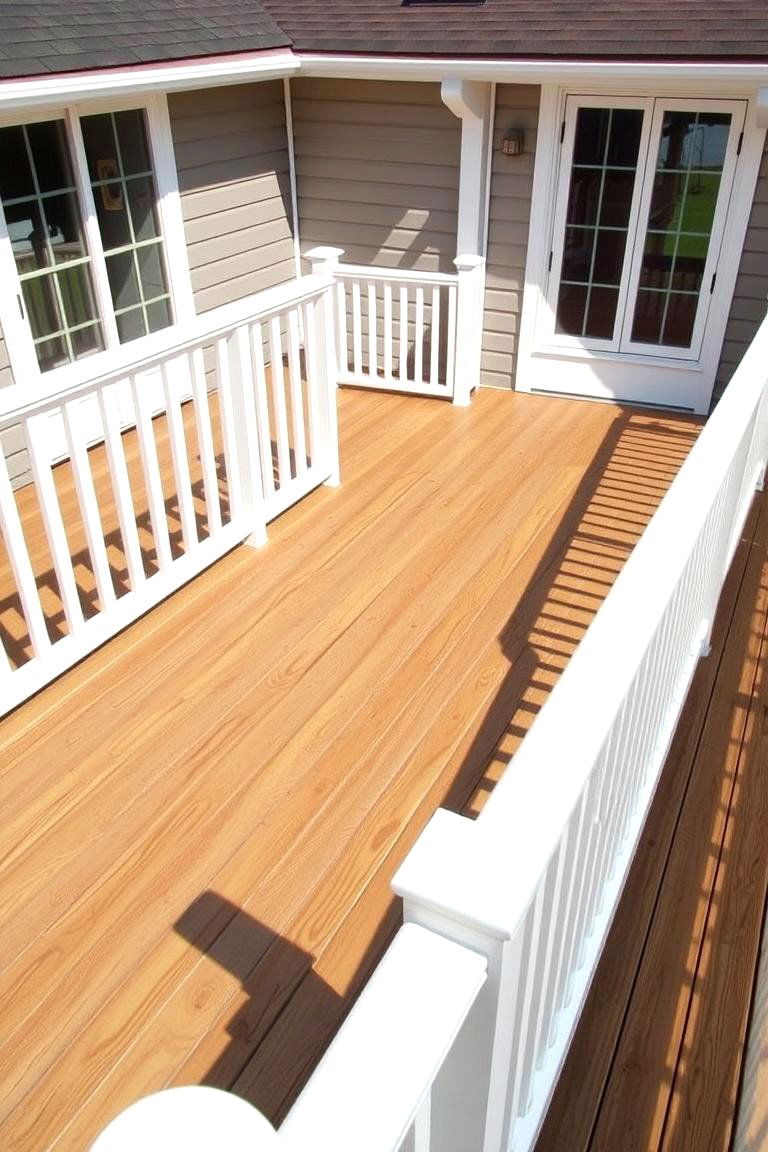 Matching House Trim for Cohesion - 24 Two Tone Deck Color Schemes