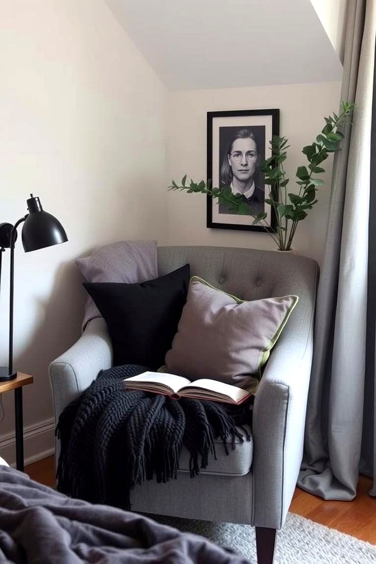 Matte Black Throw Pillows - 24 Matte Black Bedroom Ideas
