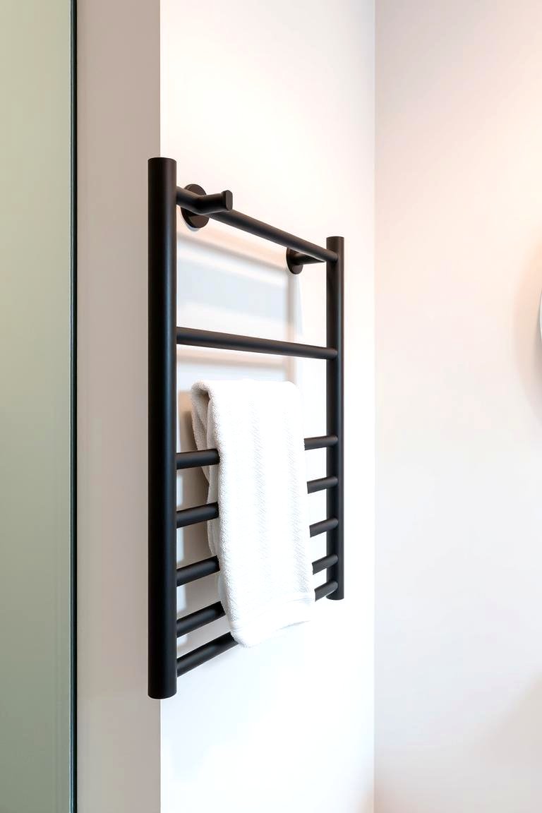 Matte Black Towel Bars - 24 Bathroom With Black Fixtures