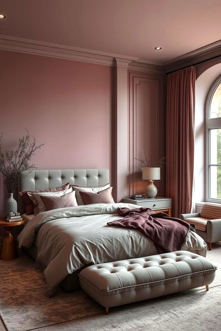 Mauve Magic Retreat - 24 Pastel Bedroom Ideas