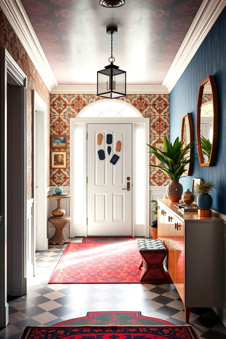 Maximalist Entryway - 24 Entryway Ideas