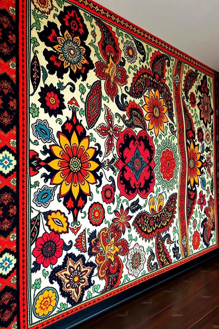 Maximalist Wall Tapestries - 24 Bohemian Maximalist Decor Ideas