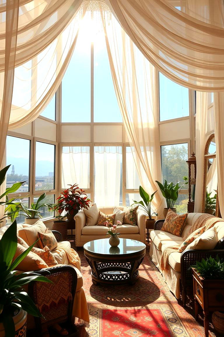 Maximizing Natural Light - 24 Bohemian Interior Design Ideas