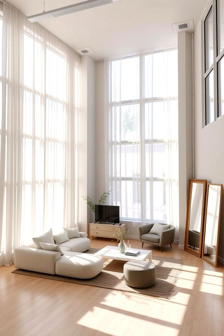 Maximizing Natural Light - 24 Loft-style Living Room Ideas