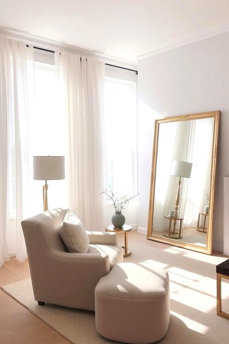 Maximizing Natural Light with Sheer Fabrics - 24 Neutral Living Room Ideas