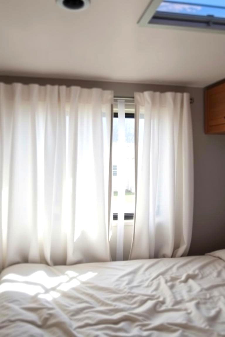 Maximizing Natural Light with Window Treatments - 24 Rv Bedroom Ideas
