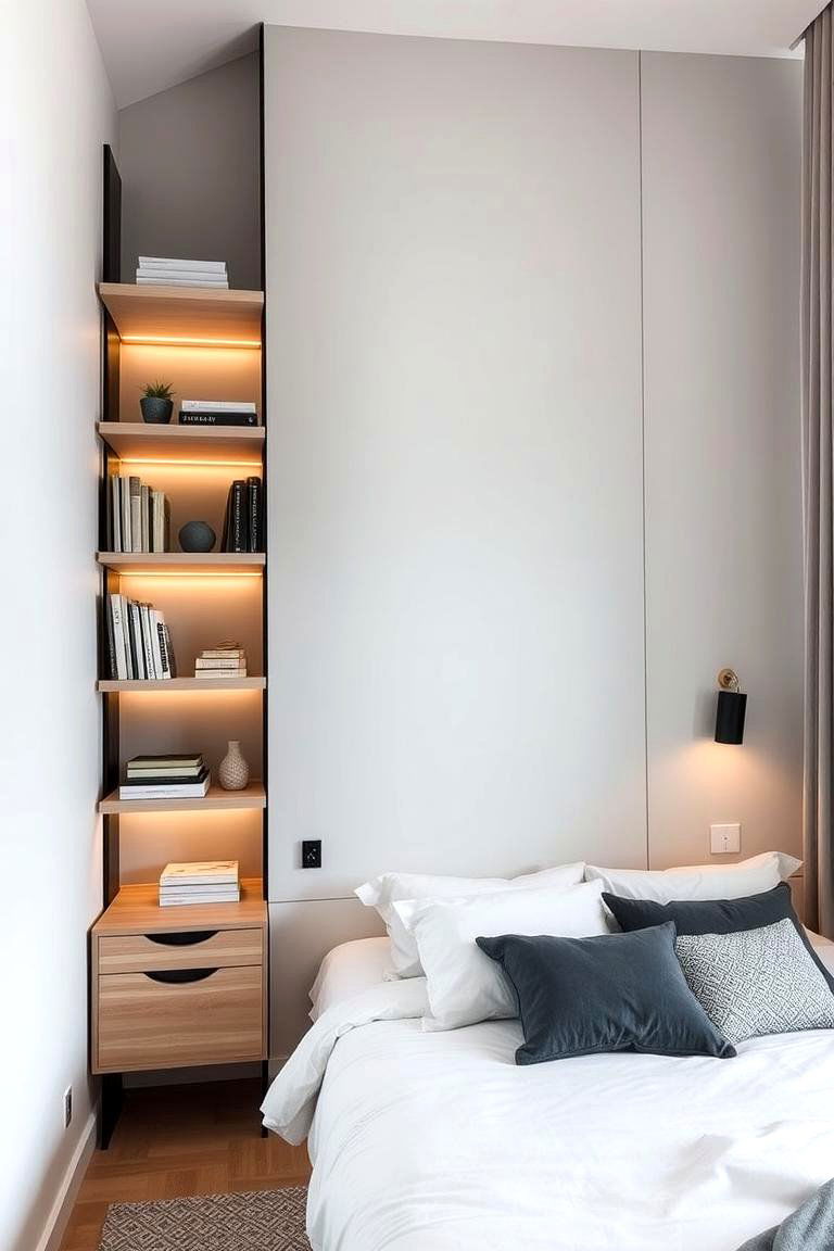 Maximizing Vertical Space - 24 Small Bedroom Ideas