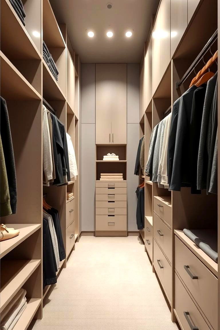 Maximizing Vertical Space - 24 Walk in Closet Ideas