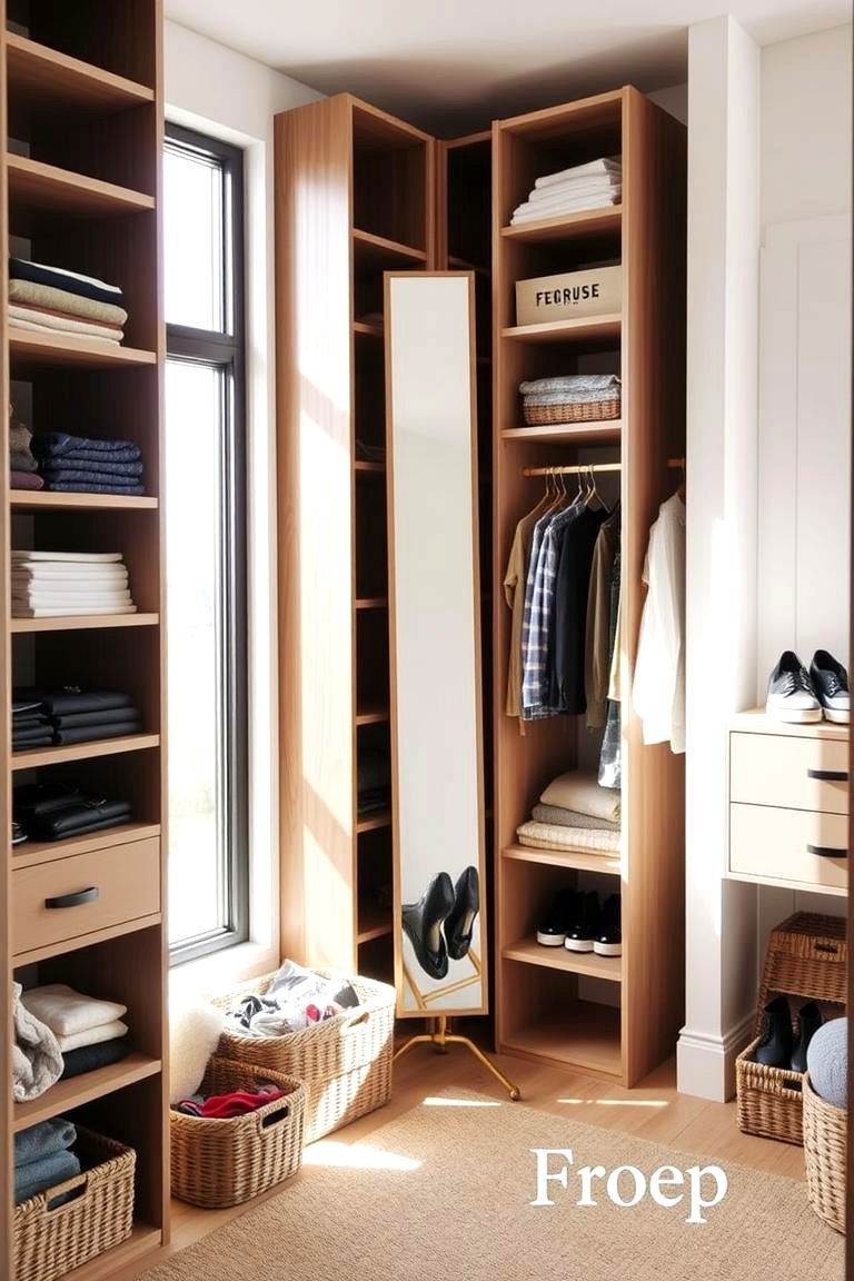 Maximizing Vertical Storage with Shelving - 24 Dressing Room Ideas