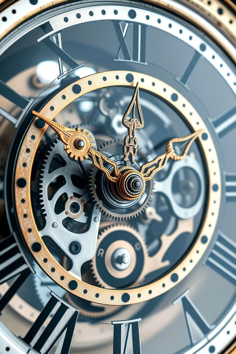Mechanical Steampunk Clocks - 24 Steampunk Interior Design Ideas