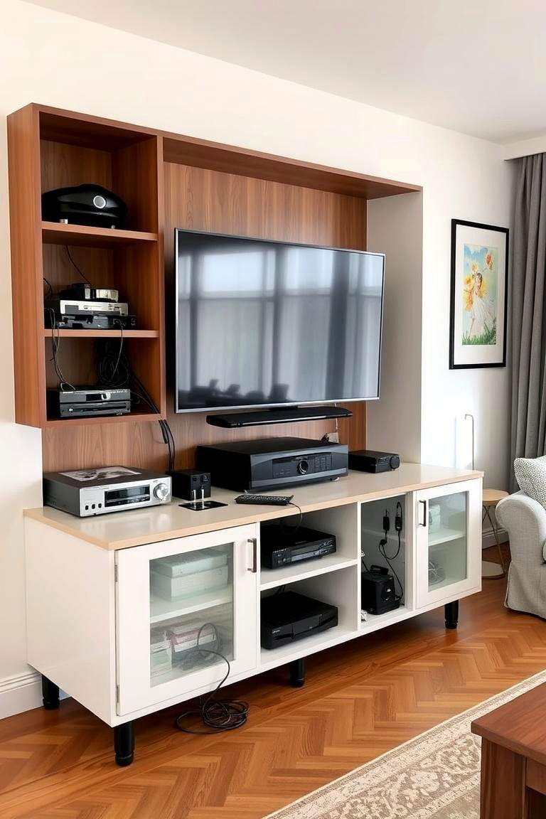 Media Cabinets - 24 Living Room Storage Ideas