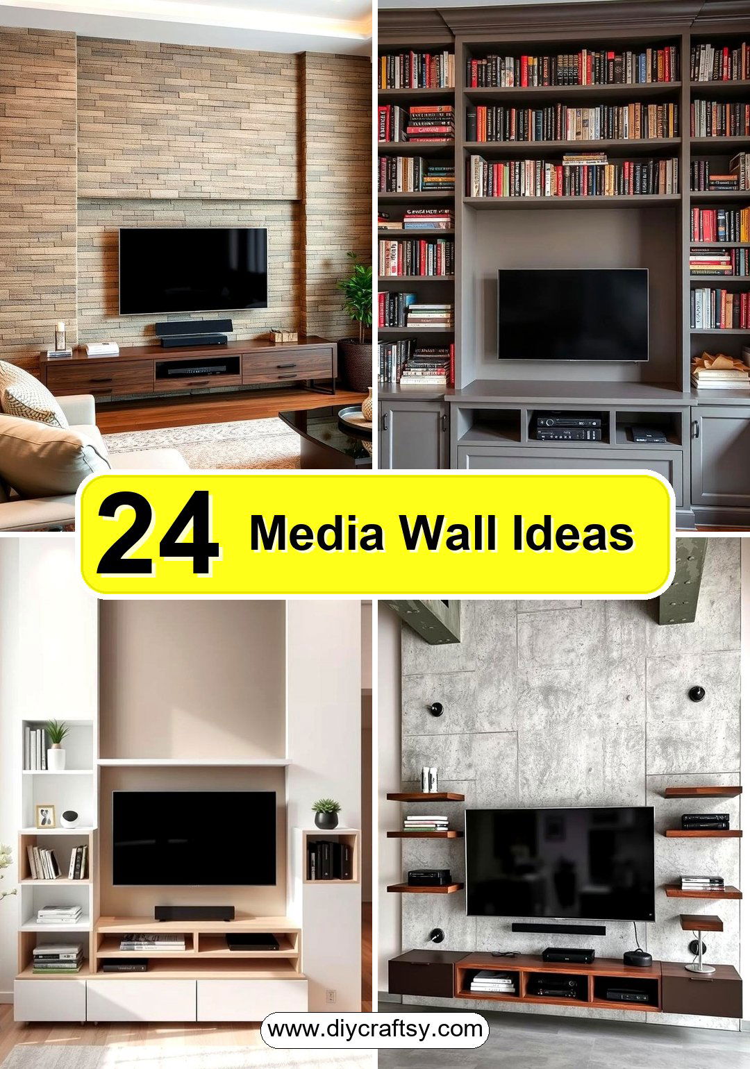 Media Wall Ideas