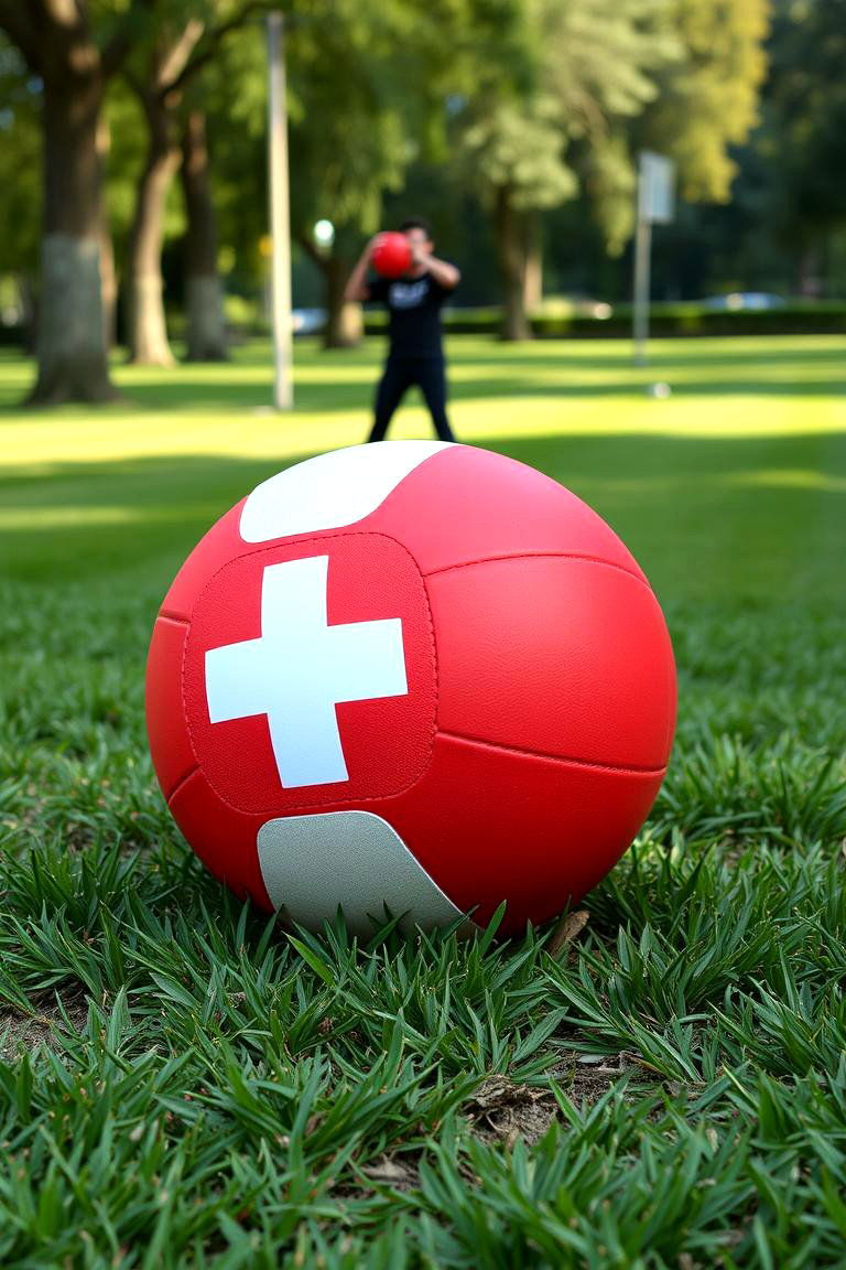 Medicine Ball Mania - 24 Outdoor Gym Ideas