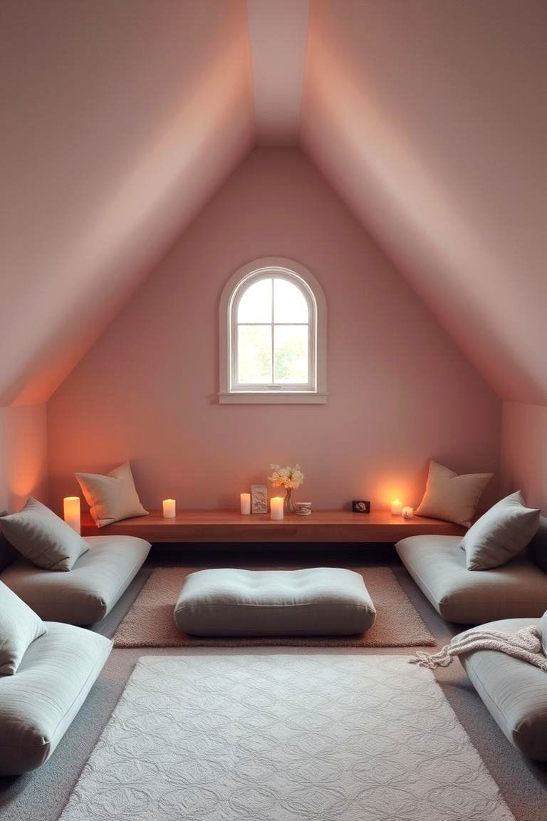 Meditation Room - 24 attic room ideas