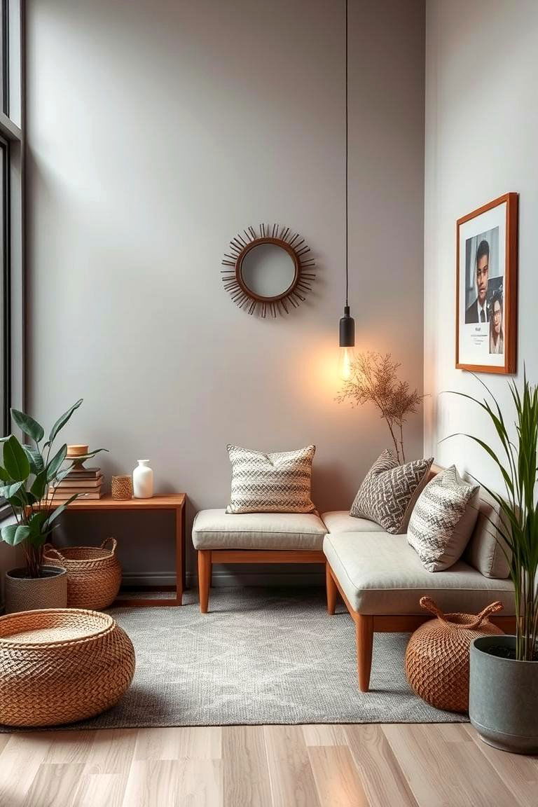Meditation and Study Corners with Tranquil Flair - 24 Boho Teen Bedroom Ideas