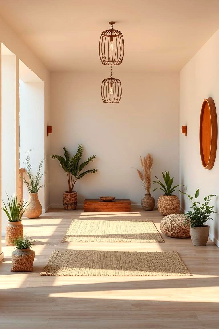 Meditation and Yoga Space Porch - 24 Small Screened-in Porch Ideas