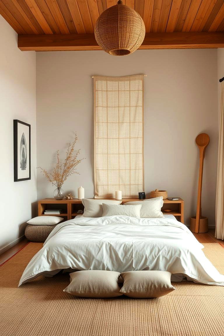 Meditative Zen Bedroom - 24 Bedroom Ideas for Women