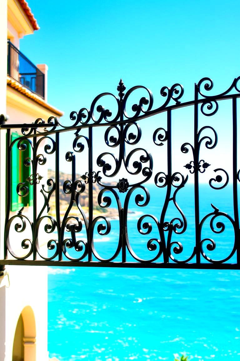 Mediterranean Balcony Railings - 24 Balcony Railing Design Ideas