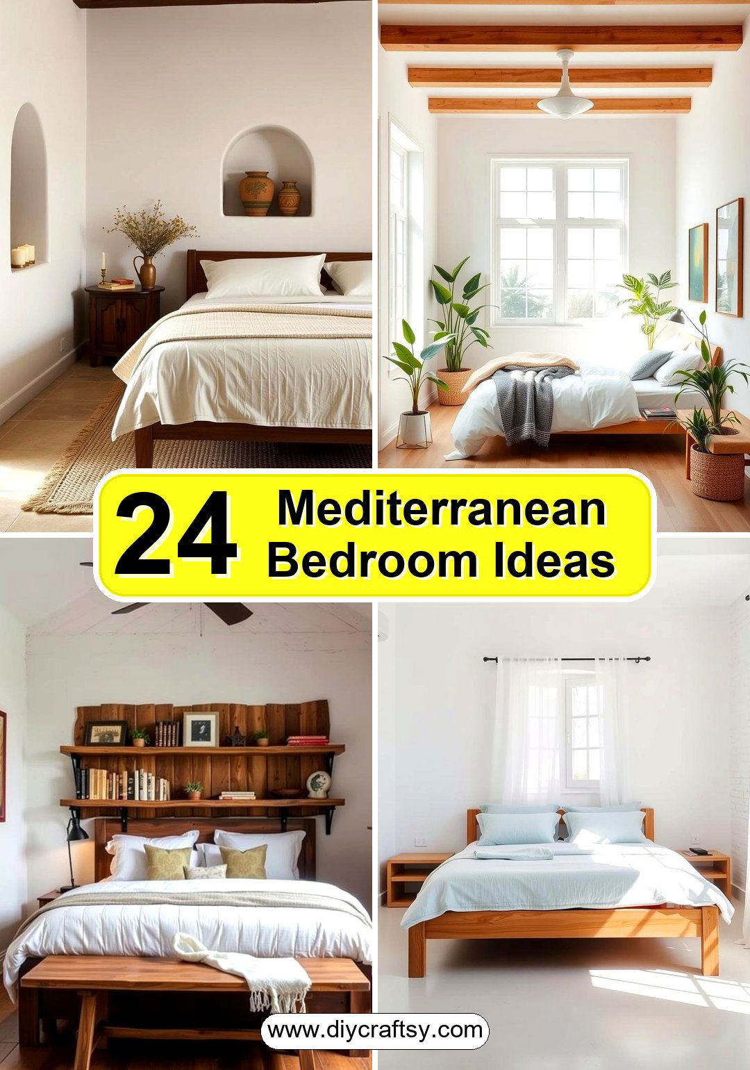 Mediterranean Bedroom Ideas
