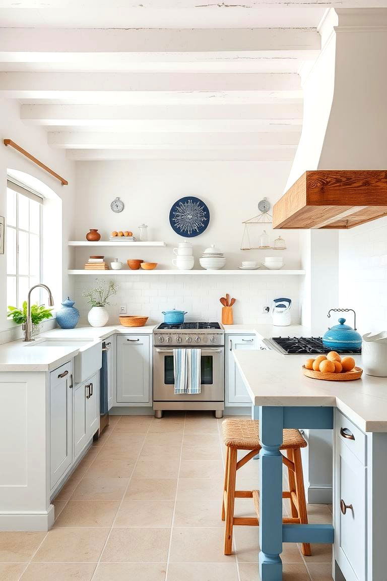 Mediterranean Coastal Kitchen - 24 Italian Kitchen Design Ideas