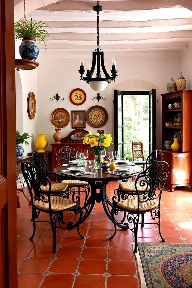 Mediterranean Dining Room - 24 Dining Room Ideas
