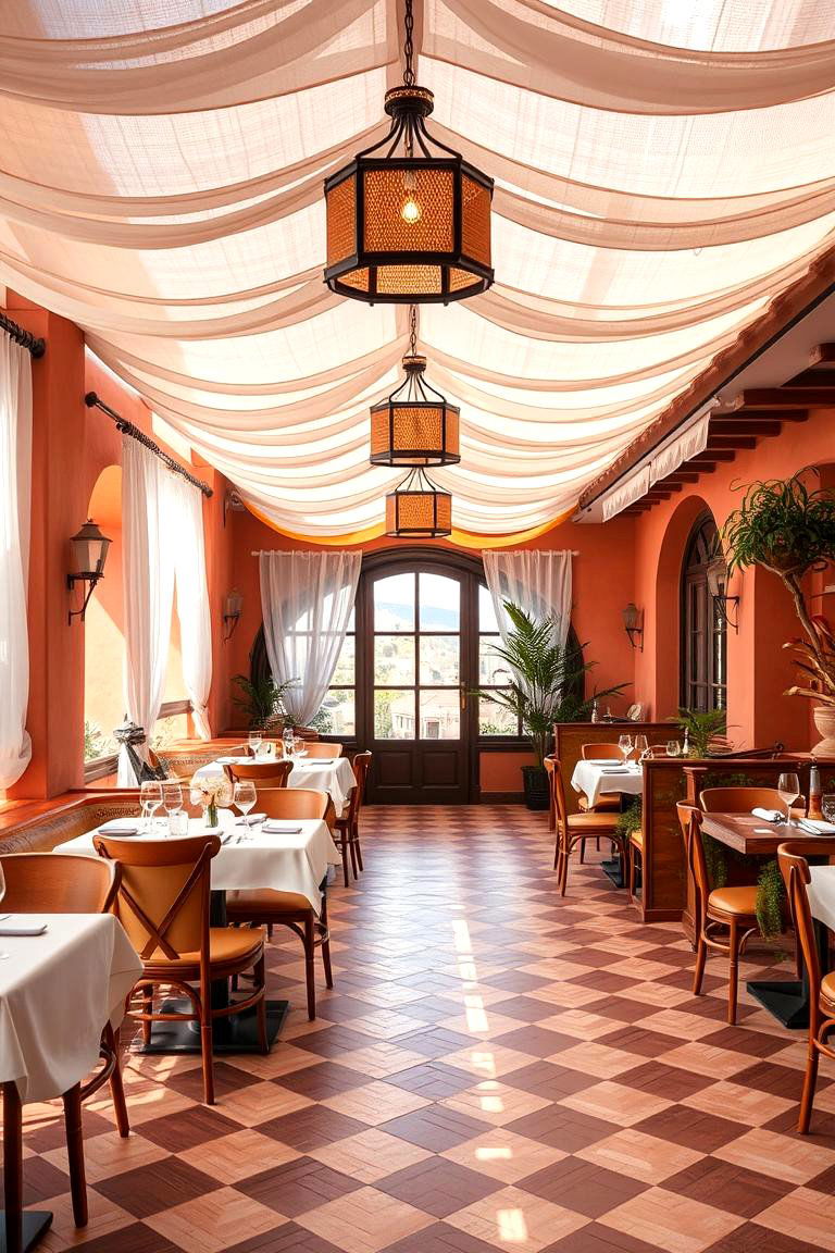 Mediterranean Escape - 24 Restaurant Interior Design Ideas