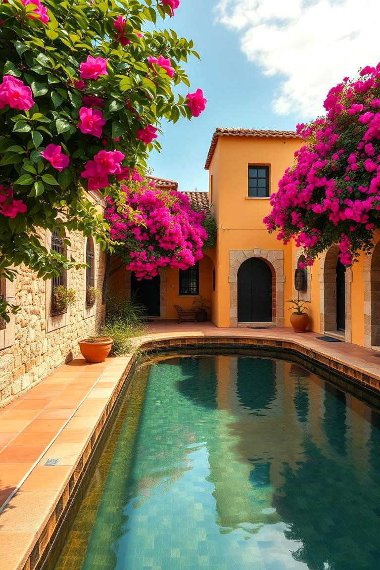 Mediterranean Escape Lagoon - 24 Lagoon Pool Ideas