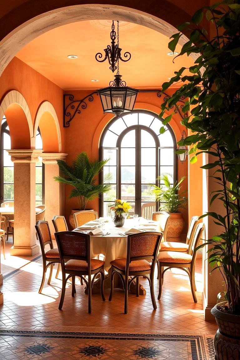 Mediterranean Escape Sunroom - 24 Sunroom Dining Room Ideas