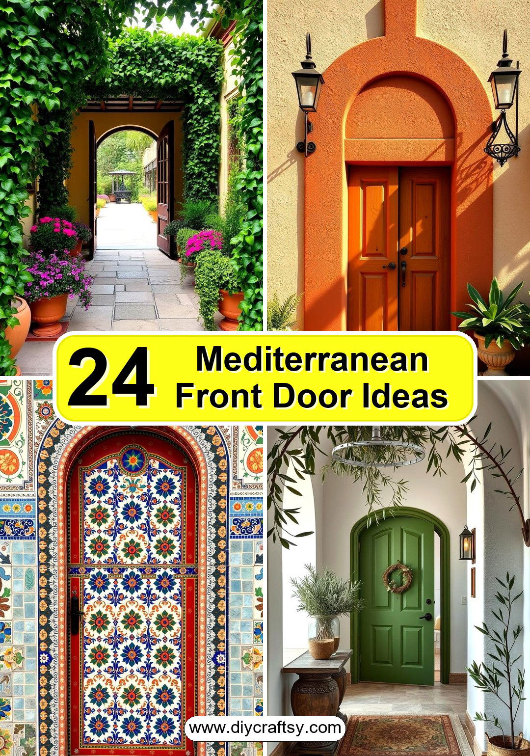 Mediterranean Front Door Ideas