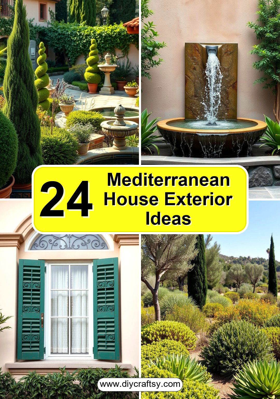 Mediterranean House Exterior Ideas