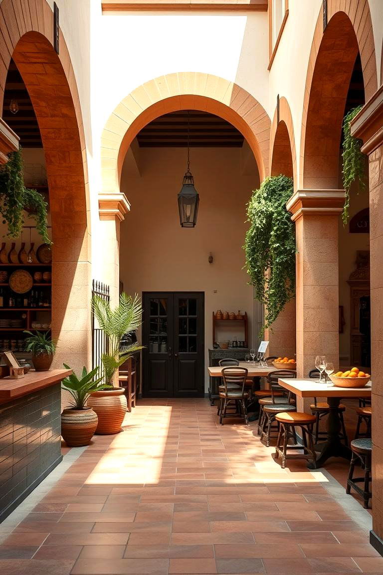 Mediterranean Inspired Culinary Space - 24 Luxury Outdoor Kitchen Ideas